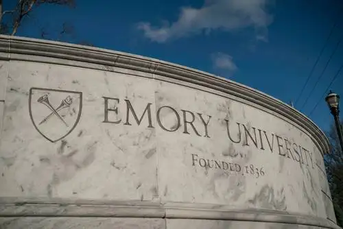 Emory University Sign